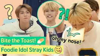 Foodie Idol Stray Kids, Bite the Toast!🍞