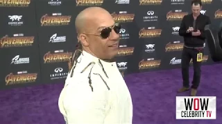 Vin Diesel at The Premiere Of Disney And Marvel's "Avengers  Infinity War"