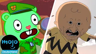 Top 10 Cartoons, die man nicht vor seinen Kindern schauen sollte