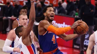 New York Knicks Vs  Detroit Pistons Full Game Highlights | 2020-21 NBA Season