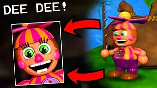 FNAF 7 ДИ ДИ НОВЫЙ СЕКРЕТНЫЙ АНИМАТРОНИК в ИГРЕ ФНАФ !!! СЕКРЕТЫ и ТЕОРИИ FNAF Ultimate Custom Night