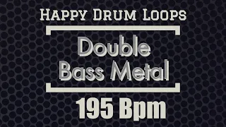 Double Bass Drum Loop #195 bpm