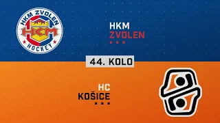 44.kolo HKM Zvolen - HC Košice HIGHLIGHTS