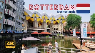 Rotterdam - Netherlands | Gateway to Europe | City walking tour 2023 [4K]