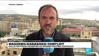 Nagorno-Karabakh conflict: 'The shelling of the city may start up again soon'