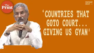 'Countries that go to court' for deciding poll results giving us 'gyan': Jaishankar