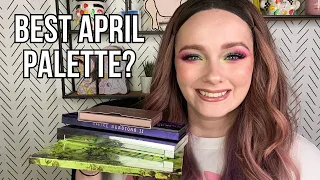 RANKING EVERY EYESHADOW PALETTE I USED IN APRIL