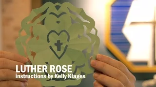 How to Make a Paper Cut-Out Luther Rose