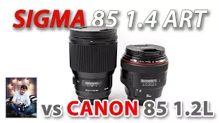 Sigma 85 vs Canon 85! Покупка Sigma 85 mm 1.4 Art экспресс тест