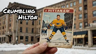 CRUMBLING Niagara Falls Hotel Yields Hockey Wax Card TREASURES!