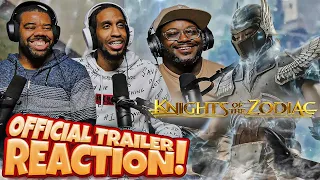 KNIGHTS OF THE ZODIAC  Official Trailer Reaction