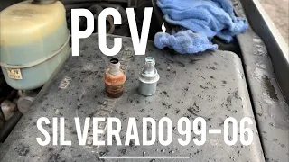 2500 Silverado pcv valve replacement