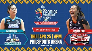 GALERIES VS CHERY TIGGO | 2024 PVL ALL-FILIPINO CONFERENCE | APRIL 25, 2024 | 4PM | PHILSPORTS ARENA