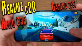 Realme C20 Gaming test/ Большой тест в играх/На что способен MediaTek Helio G35 🔥🔥🔥