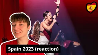 REACTION to Blanca Paloma - "Eaea" (Spain) Eurovision 2023