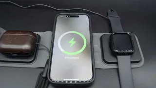 Unboxing Mophie 3-in-1 travel charger with MagSafe