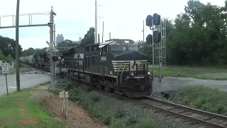 Railfaning Raleigh, NC Ft. NS, Amtrak