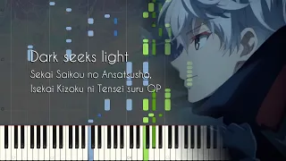 [FULL] Dark seeks light - The World's Finest Assassin OP - Piano Arrangement [Synthesia]