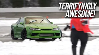 S15 Silvia vs. Snowstorm!