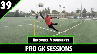 Recovery Movements & Shot Stopping | Goalkeeper Training | Pro Gk Sessions