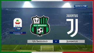 Serie A 2018-19, g23, Sassuolo - Juventus