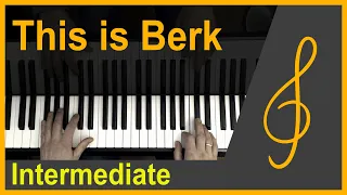 This Is Berk (from How To Train Your Dragon) - Intermediate piano cover