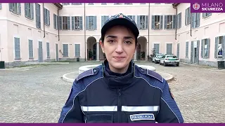 I nuovi agenti della polizia locale - Villa Litta -