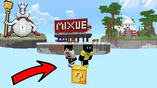 AZUYA BUAT TOKO MIXUE DI MINECRAFT SATU BLOCK TAPI KOK MALAH ISI 1000 TRAP PALSU ?