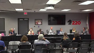 Barrington 220 Board of Education Meeting July 12th, 2022