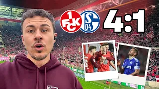 S04 am Ende?! Traditions-Duell am Betzenberg ⚽️🔥Kaiserslautern : Schalke 4:1 | Stadionvlog Querpass