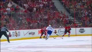 Jean-Gabriel Pageau Hat-Trick (Montreal Canadiens vs Ottawa Senators Playoffs May 5, 2013) NHL HD