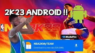 NBA 2K23 MYTEAM DOWNLOAD FOR ANDROID!!|HOW TO DOWNLOAD|GAMEPLAY