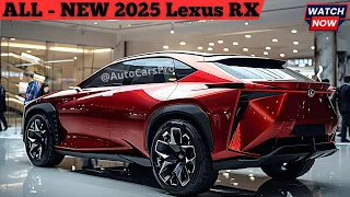 Unlocking the Future - 2025 Lexus RX Overview!