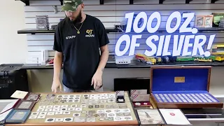 Over 100oz. of Silver & Gold Pawned At Our Pawn Shop