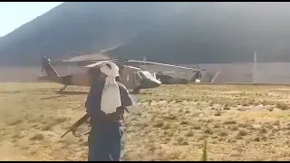 Taliban taking over Black Hawks and Little birds