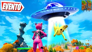 😱😱 GLI ALIENI RAPISCONO I PLAYER NELLA MAPPA FORTNITE EVENTO UFO SEASON 7