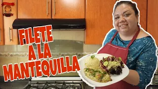 🍣COMO hacer FILETE  de PESCADO a la MANTEQUILLA receta RÁPIDA💢