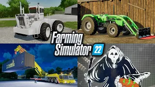 Farm Sim News - Big Bud HN 250, Deutz D’06, Liebherr Crane, & New Reaper Logo! | Farm Sim 22