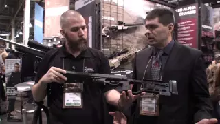 SHOT Show 2015 - Kinetic Research Group 180-Alpha Savage Chassis and HABU Project