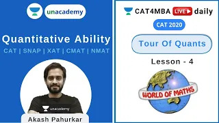 Around the Quants in 60 Minutes L4 | CAT Quiz | Quantitative Ability | Unacademy CAT4MBA | Akash Sir