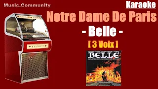 Karaoke - Notre Dame De Paris - Belle (tone -1)