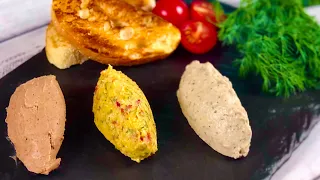 3 намазки на хлеб, которые хочется есть ложкой! Вкуснее и проще уже некуда!