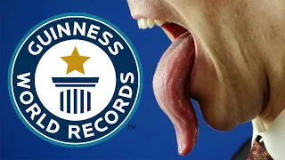 World's Longest Tongue - Guinness World Records