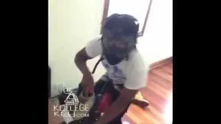 Chief Keef Shoots Paintball In His House