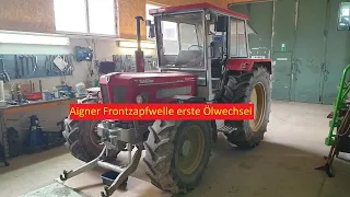 Schlüter Compakt 950V6  Aigner Frontzapfwelle