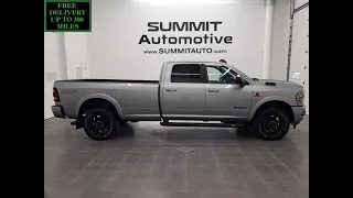 2021 RAM 2500 CREW LONGBOX LARAMIE NIGHT DIESEL 4K WALKAROUND 12878Z SOLD!