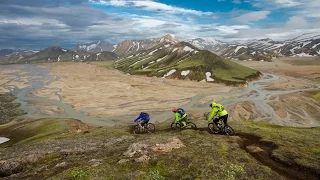 Iceland Traverse MTB w Hans Rey & Steve Peat TV Documentary