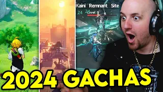 THE BEST UPCOMING GACHAS OF 2024!  Tectone Reacts