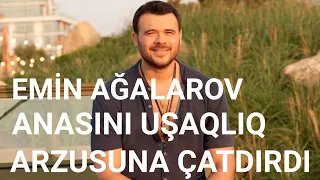 Emin Ağalarov anasını uşaqlıq arzusuna çatdırdı.