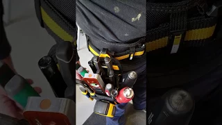 Using the TOUGHBUILT 7 Pocket Large Technician Pouch